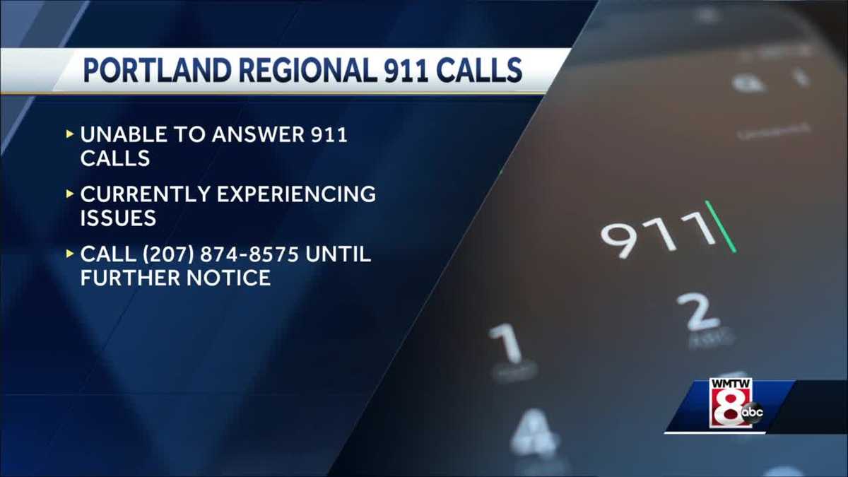 911 call service restored in Portland area