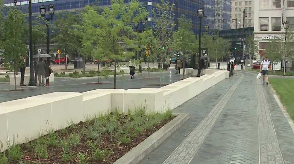 Vel R. Phillips Plaza opens in downtown Milwaukee