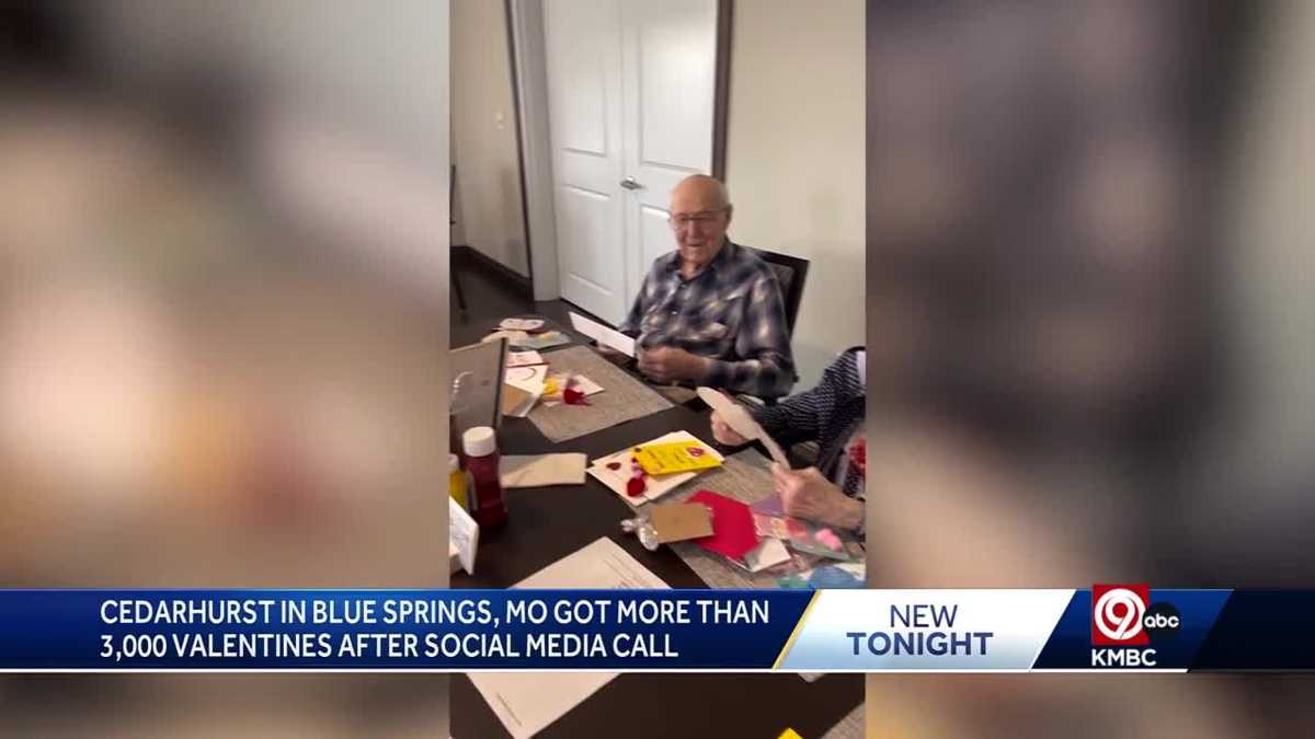 Blue Springs senior living center receives over 3,000 valentines