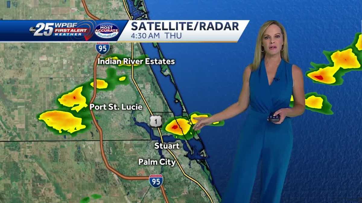 Steamy, Breezy Day for South Florida