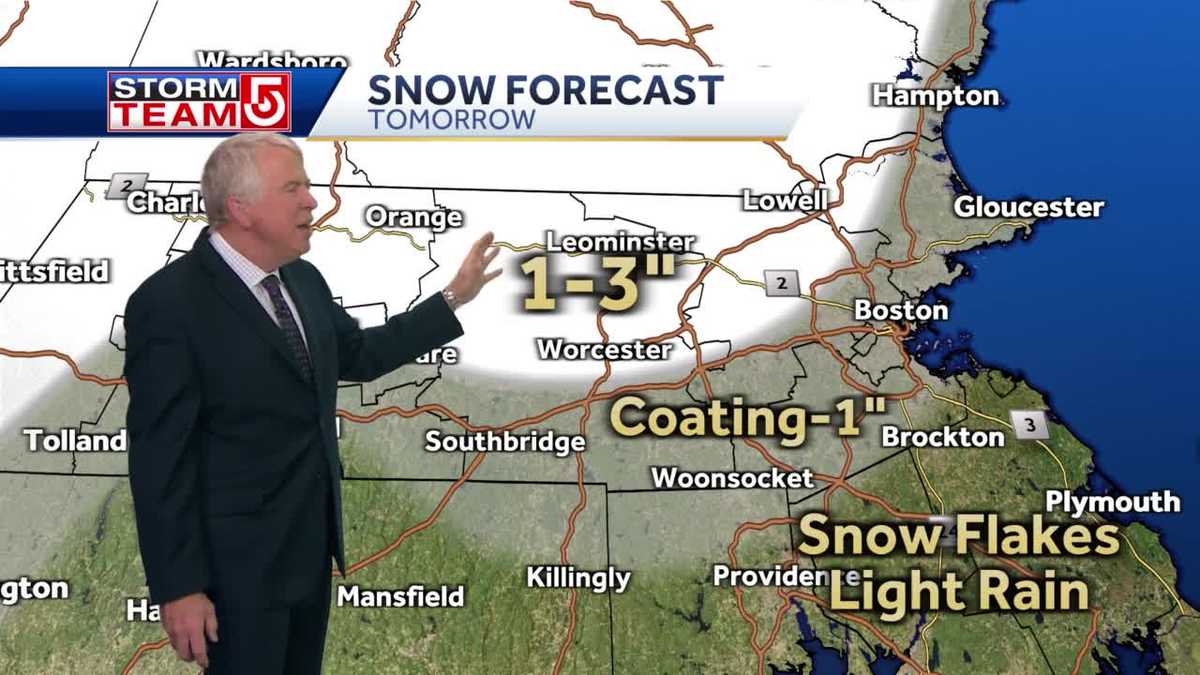 Video: Icy for some overnight; Rain, snow showers on Friday