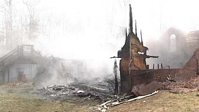 Family safe after house catches fire in Memphis