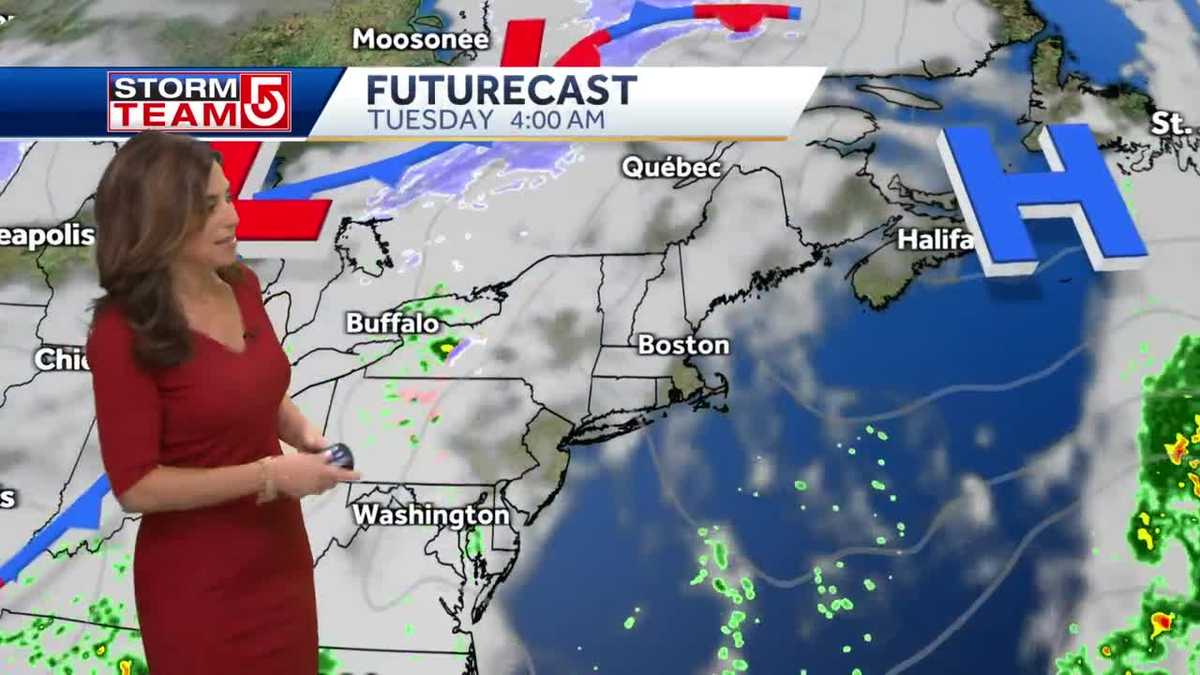 Video Aboveaverage temps this week