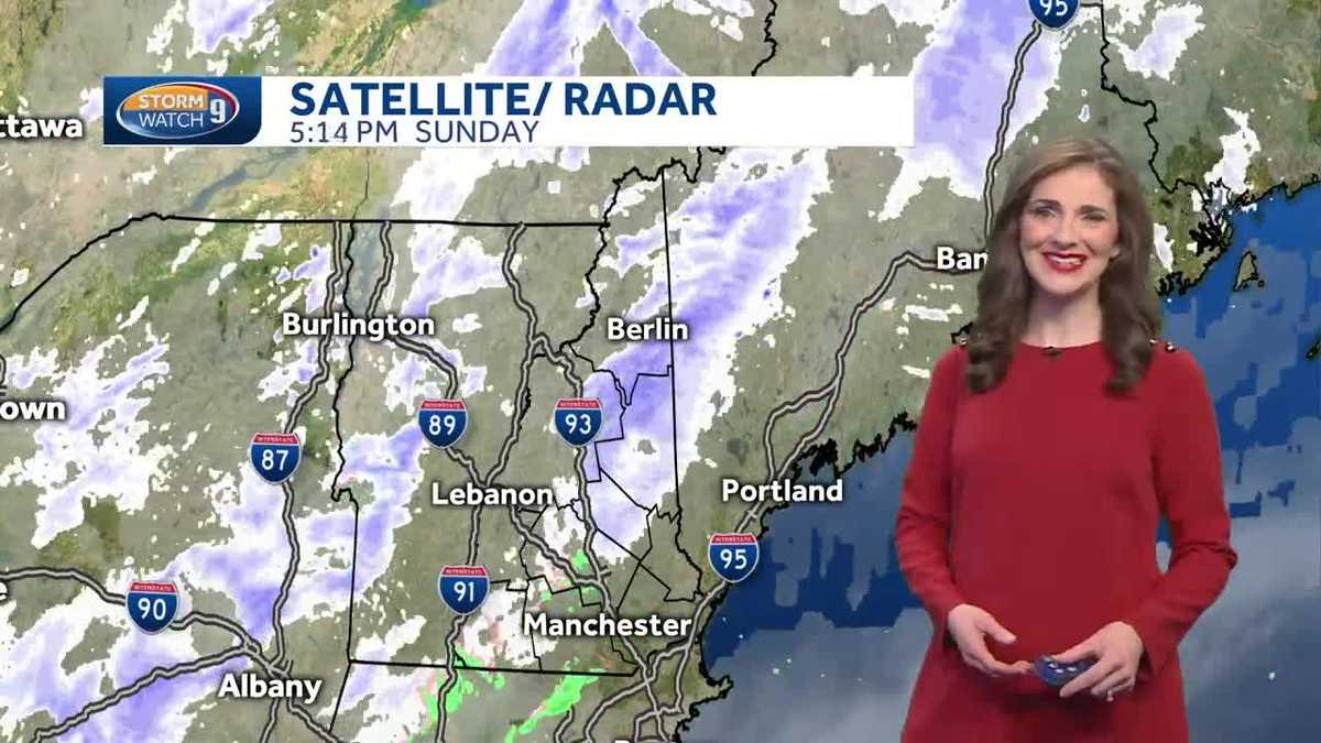 Watch: Cold and sunny start to the work week