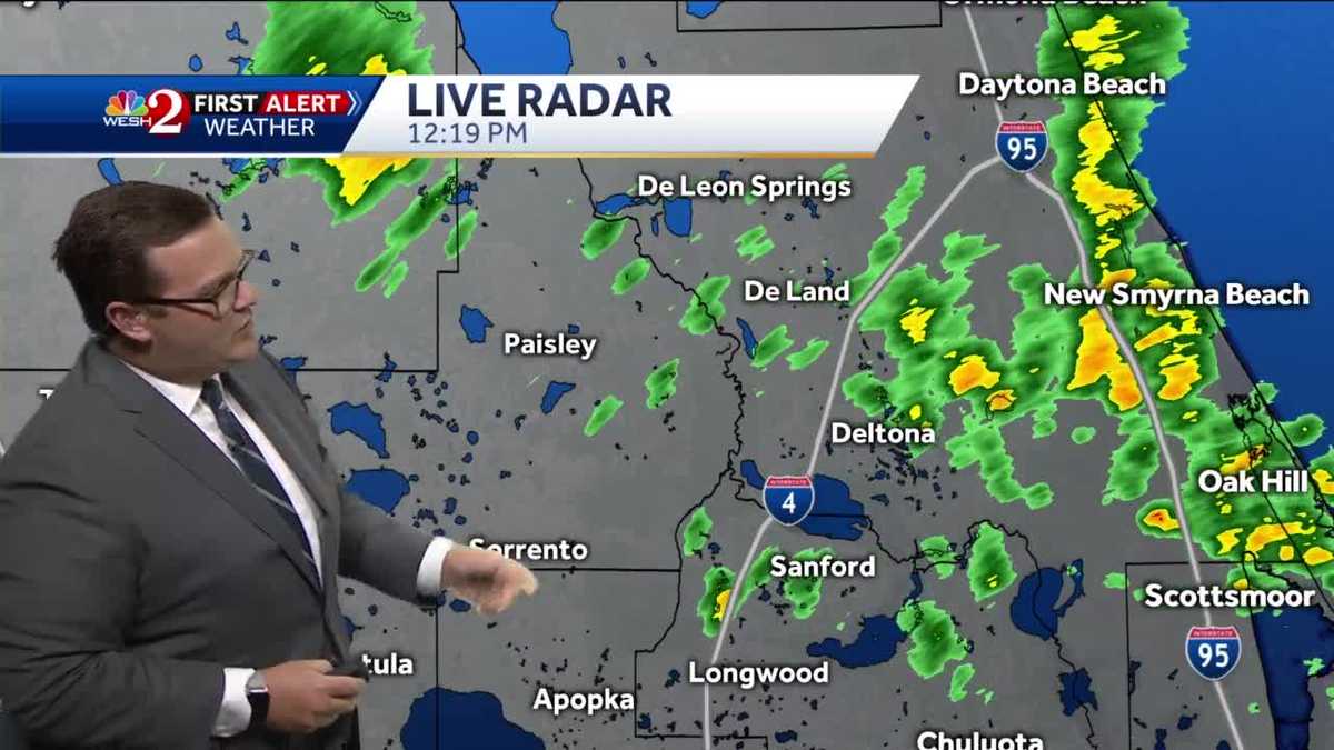 Tracking more rain, storms Tuesday afternoon