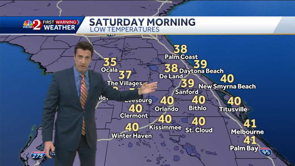 Cold air arrives this weekend!