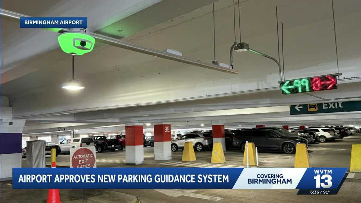 Birmingham's airport approves $4.3 million parking guidance system