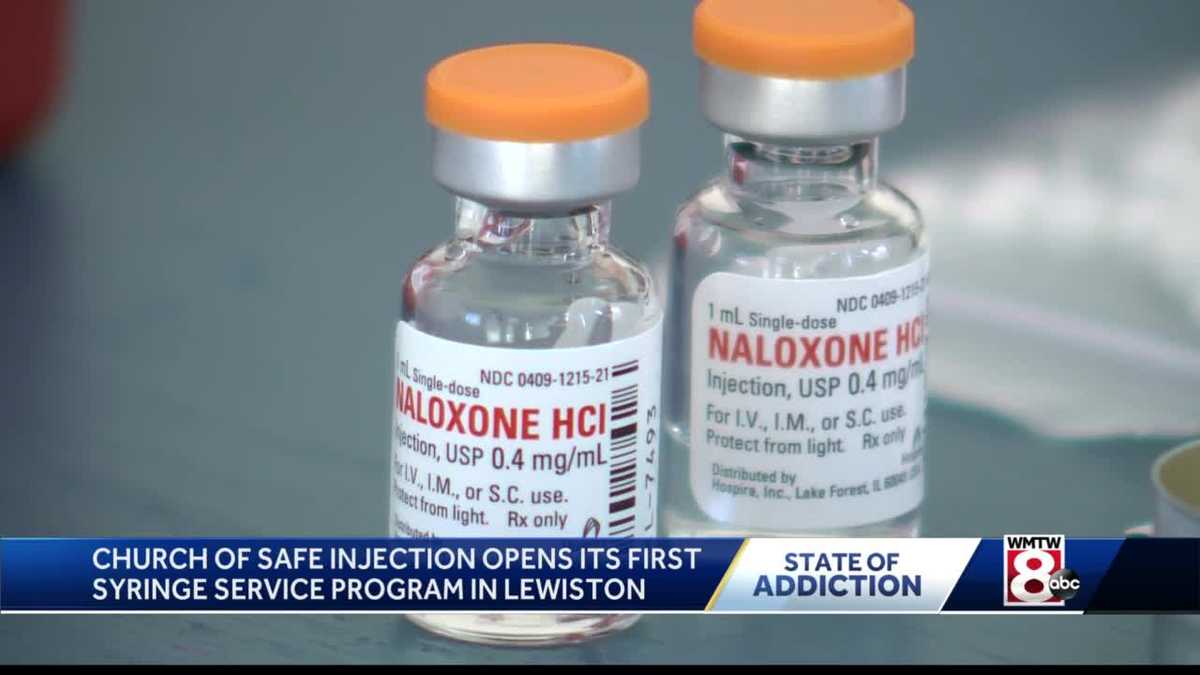 A needle exchange program opens in Lewiston