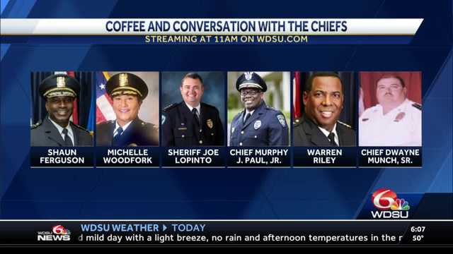 New Orleans police chief crime concerns livestream - Vimarsana News