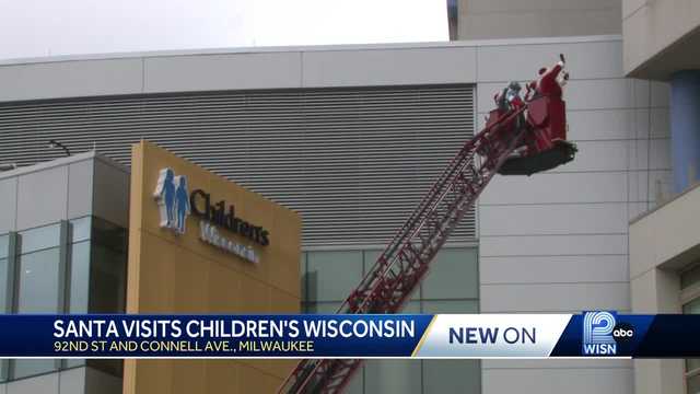 Santa, firefighters, bring holiday cheer to kids at Children's Wisconsin - Vimarsana News