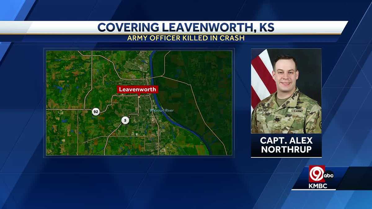 Army officer from Kansas City killed in crash near Leavenworth