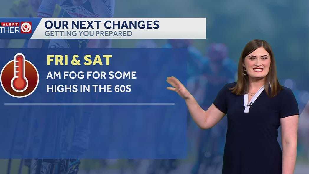 Warm start to weekend before a big change