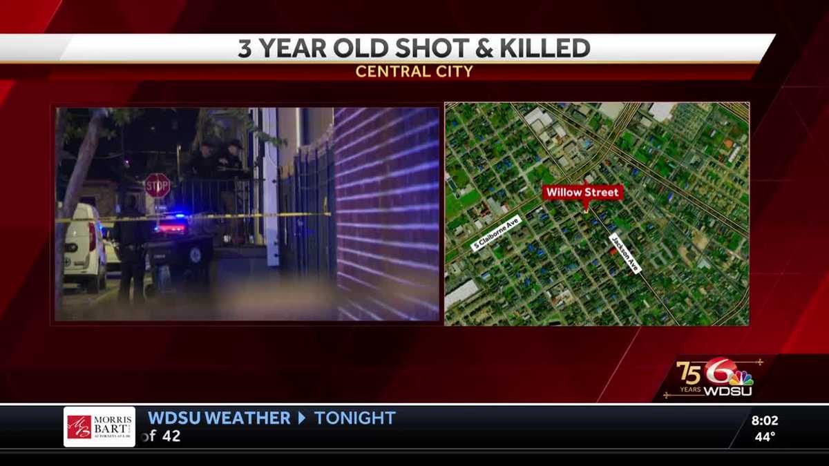 3-year-old killed in Central City shooting, NOPD investigates