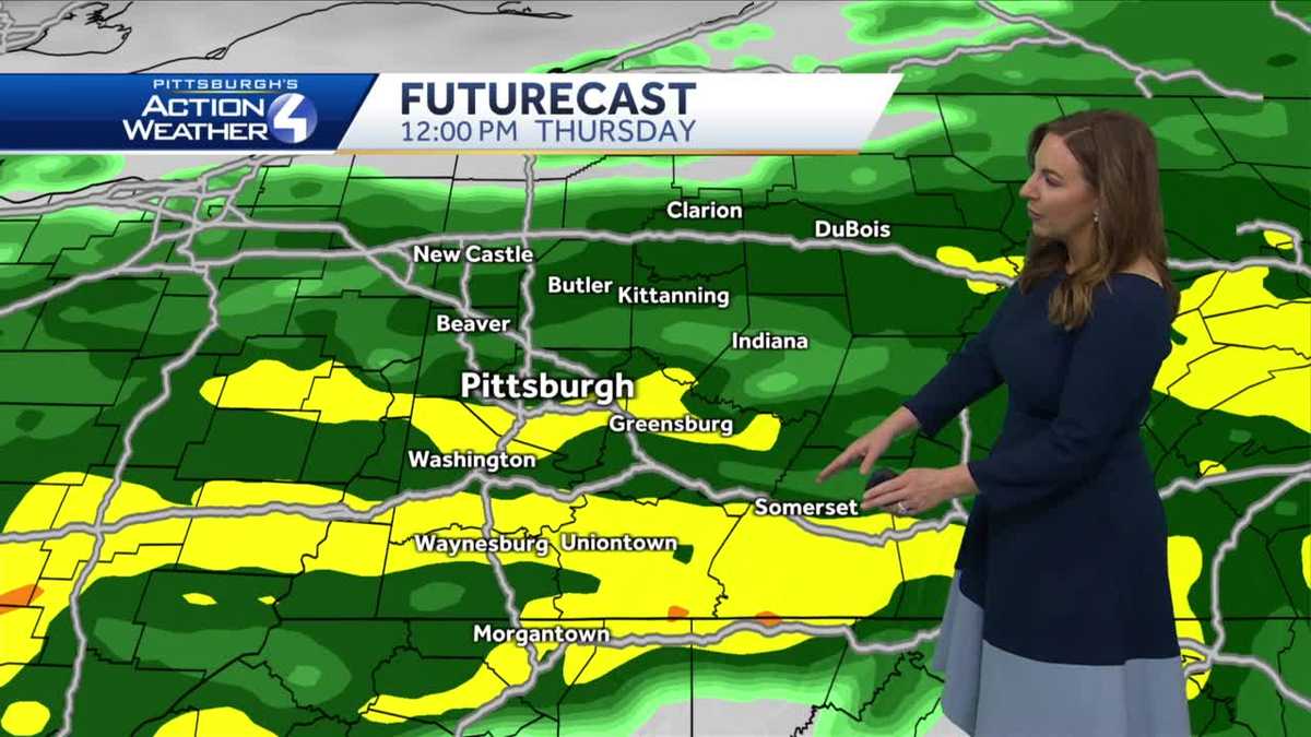 Impact Day: Widespread rain hitting Pittsburgh on Thursday