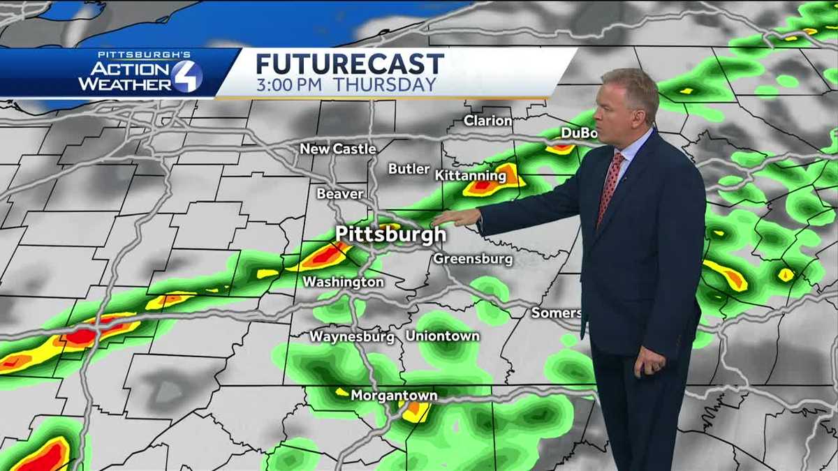 Forecast Rain moves in for Thursday