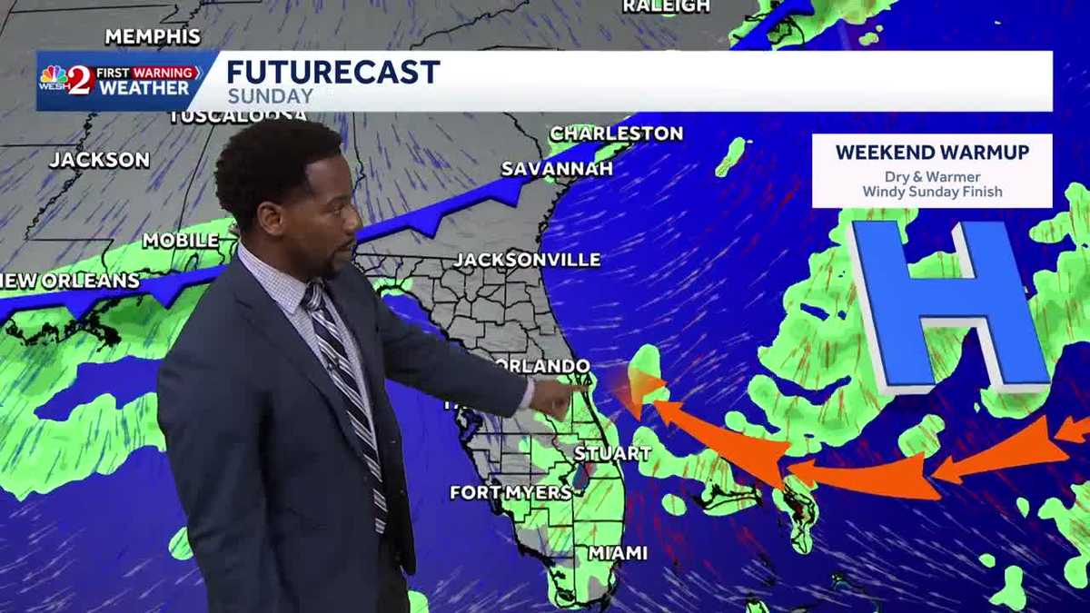 Near Record Highs Surge Into Central Florida this Weekend - Ahead of Workweek Cooldown | April 17th