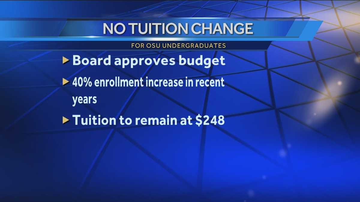 OSU board approves tuition