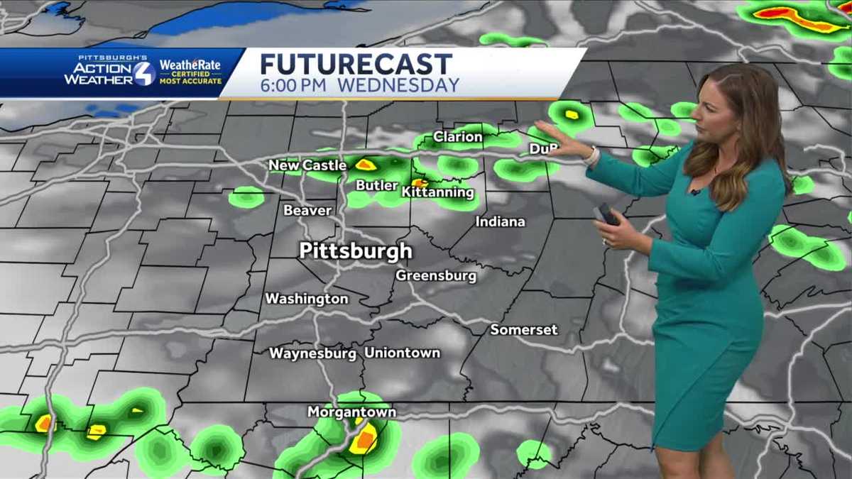 Pittsburgh Weather Sunny And Warm Rain And Storms Wednesday