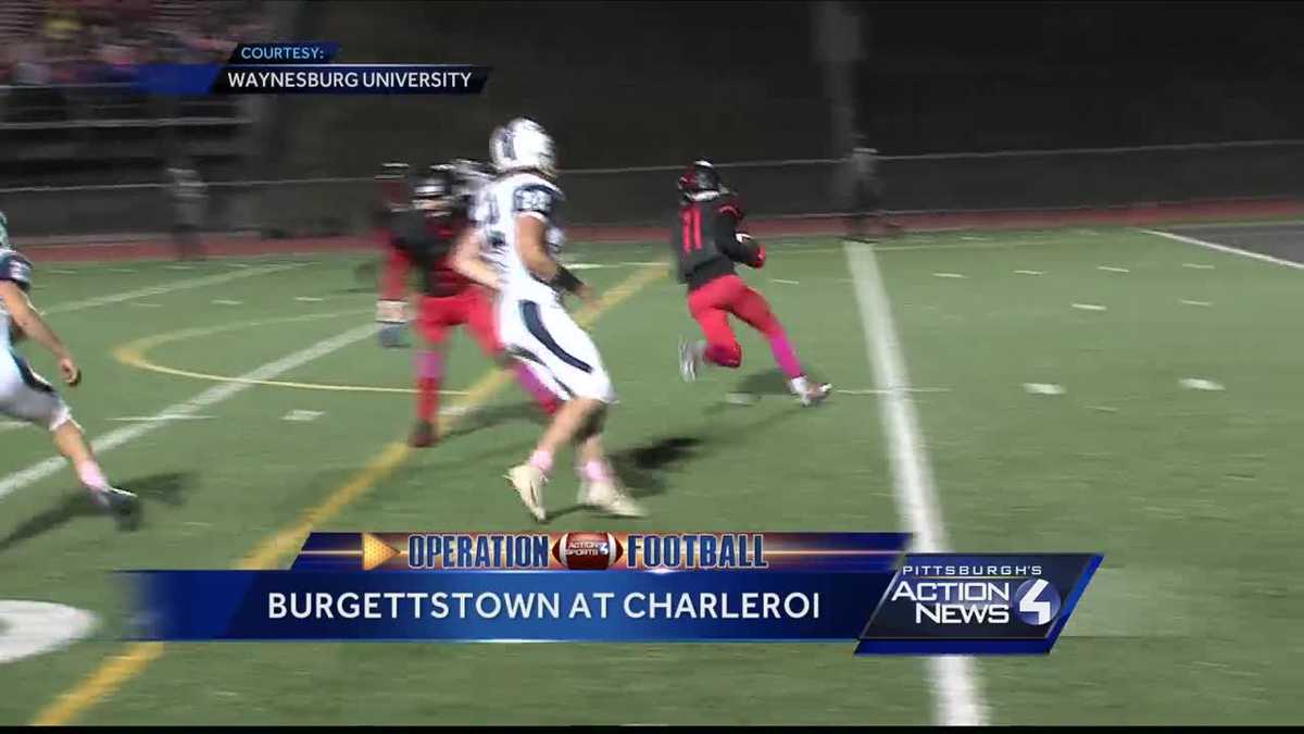 Operation Football Burgettstown At Charleroi Highlights