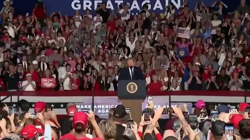 Image accompanying “Why Trump is visiting Clemson: A professor explains the strategy”
