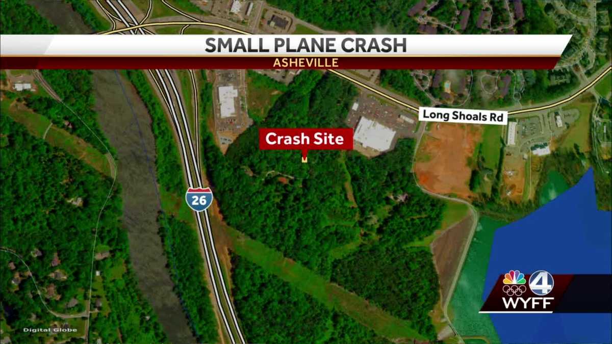 Small plane crashes during emergency landing in Asheville, FAA