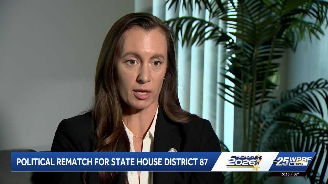 Emily Gregory faces Trump-backed Jon Maples in rematch after stunning Mar-a-Lago district upset