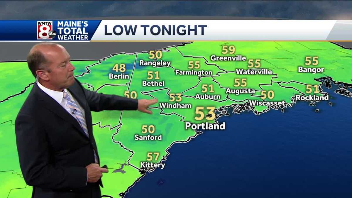Clear and not quite as chilly tonight
