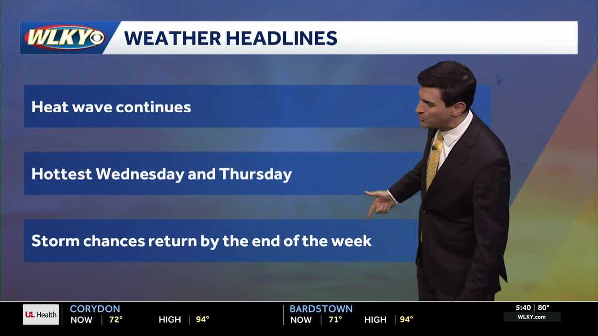 Heat wave continues