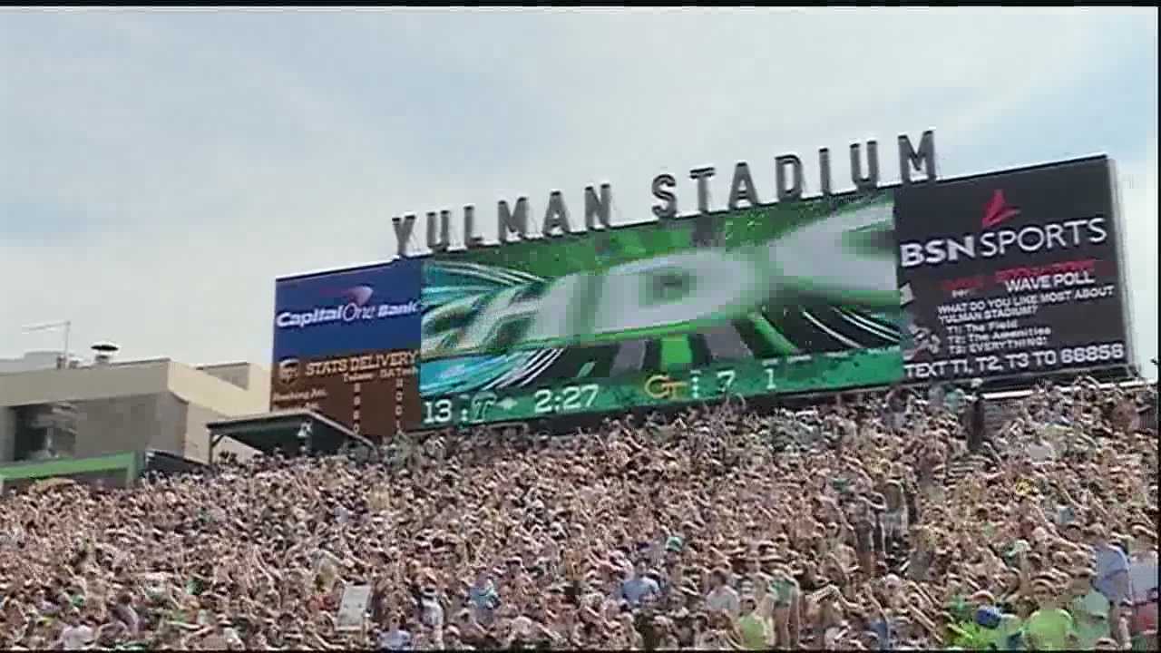 Yulman Stadium Shined On Game Day