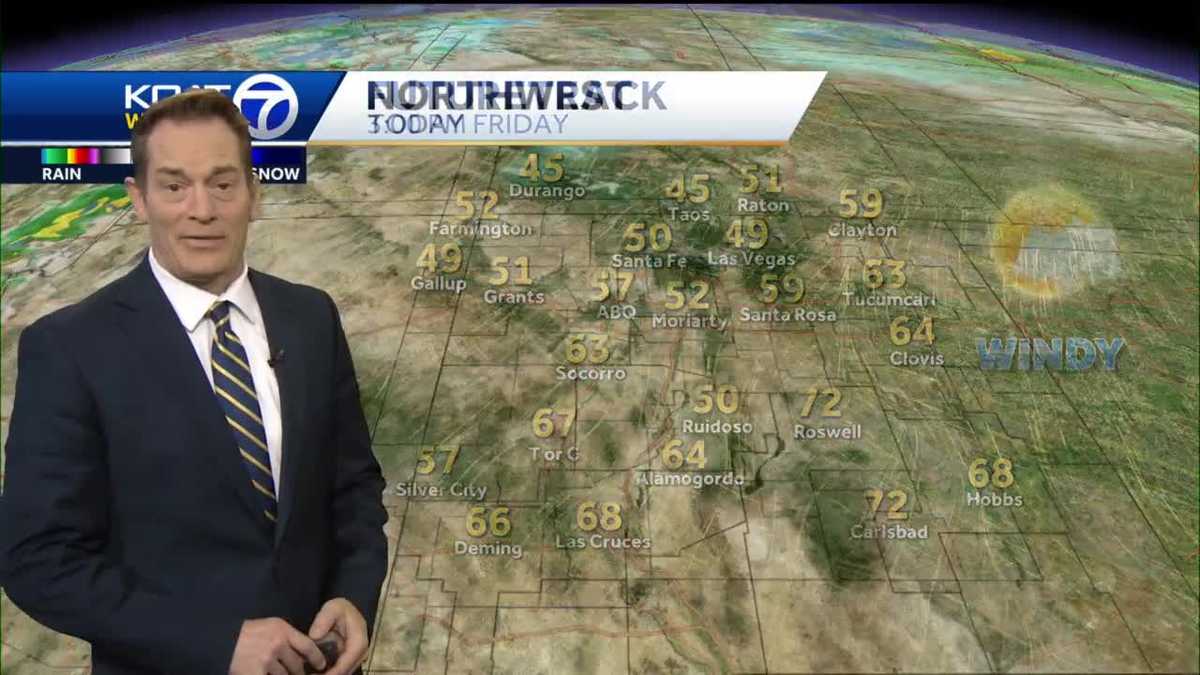 Eric's KOAT 7 Weather Forecast 3/29/23