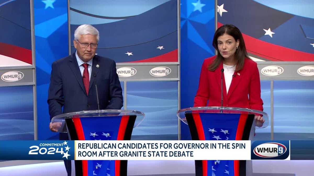 Republican candidates for governor meet in debate