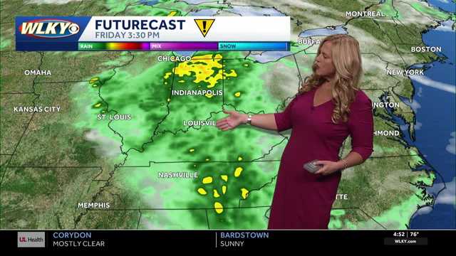 Hot temps return with storm chances ahead