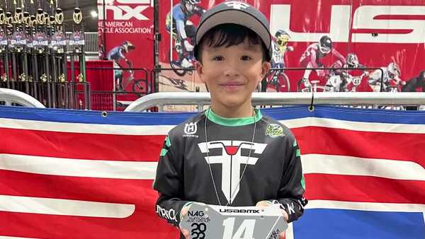 iowa bmx biking champion is ready to prove he's the best in the world at age 7