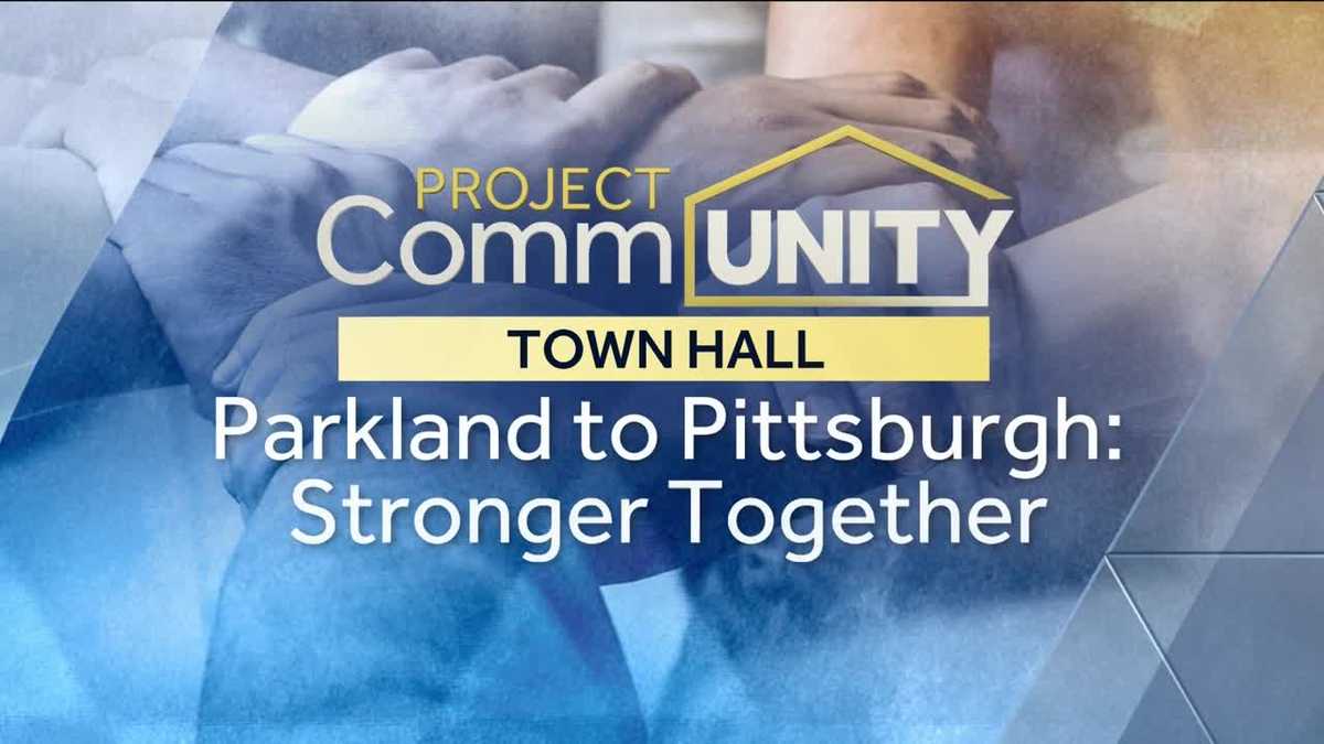 (REPLAY) Project CommUNITY Town Hall, Parkland to Pittsburgh: Stronger ...