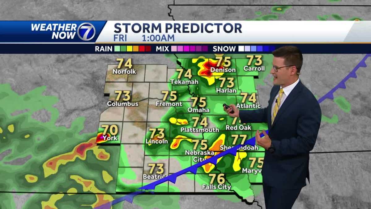 Omaha morning weather forecast for Thursday, June 30