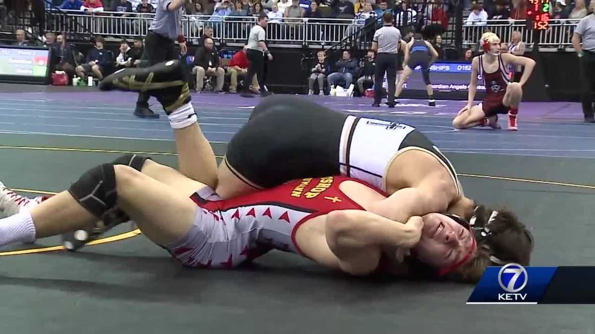 NSAA State Wrestling Semifinal Friday highlights