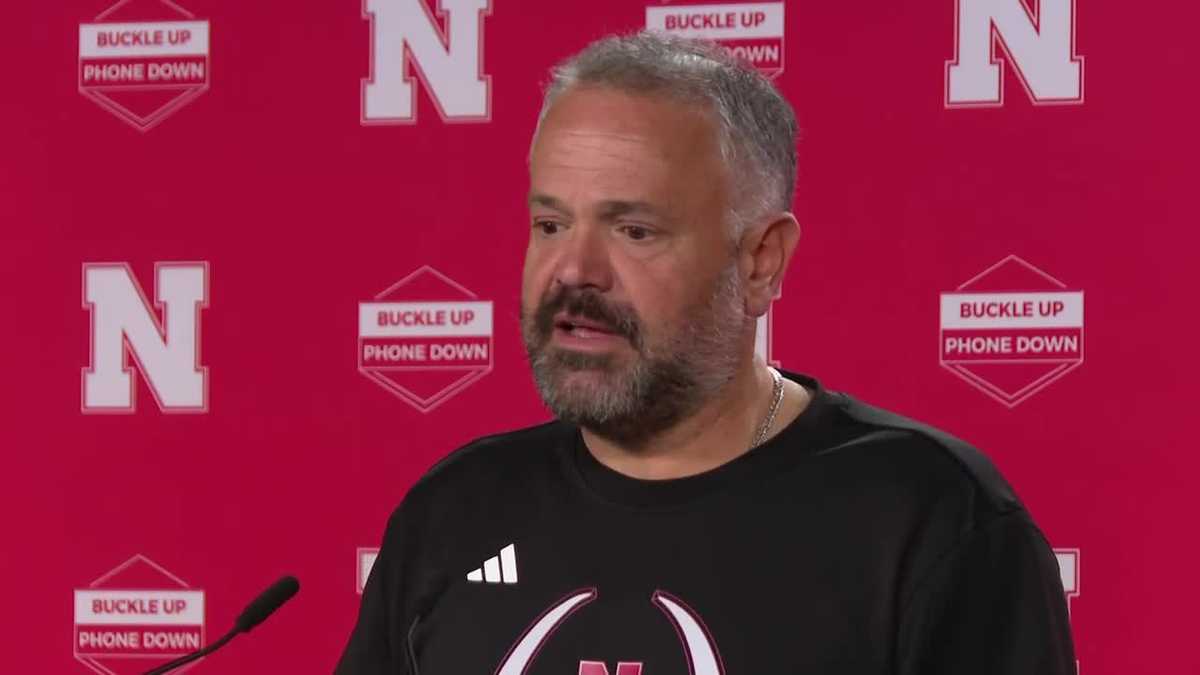 Watch: Nebraska football coach Matt Rhule previews Penn State game