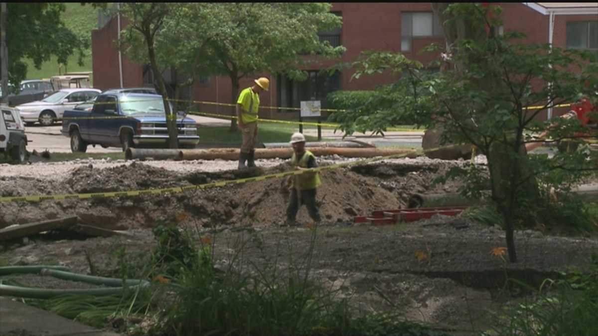 Crews are still working to replace the piping after water main break