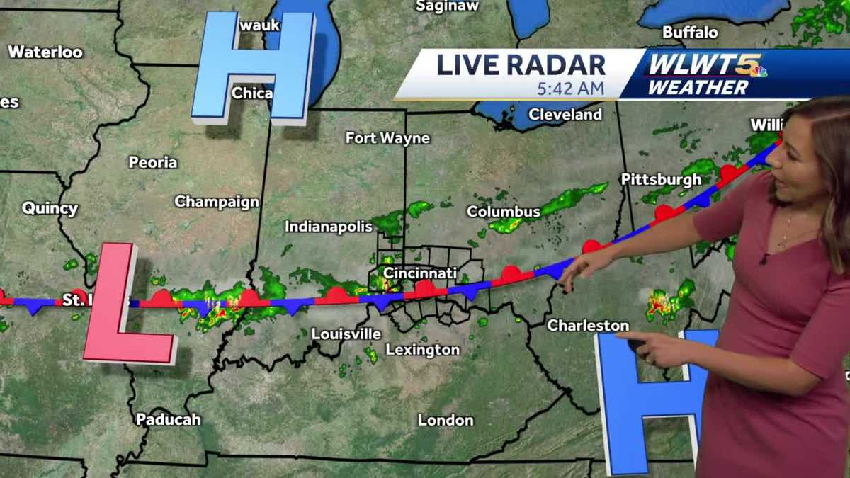 Holiday weekend heat and storms