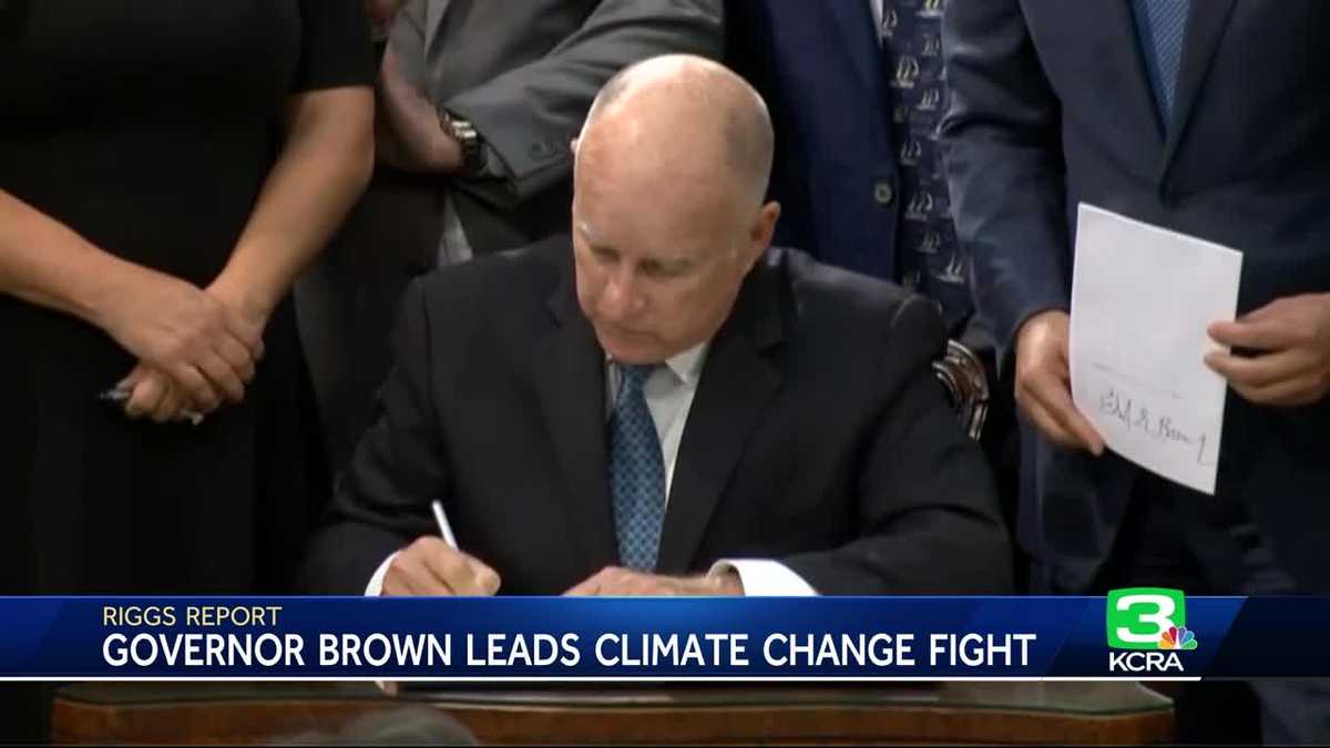 Governor Brown Leads Climate Change Fight