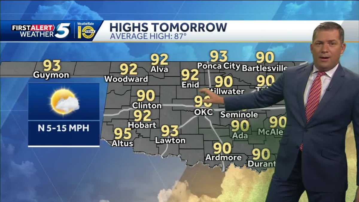 Warmer temps on the way