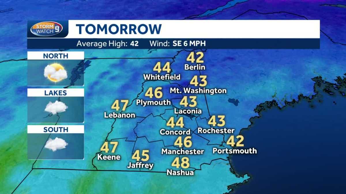 Watch: Cloudy, cooler day ahead