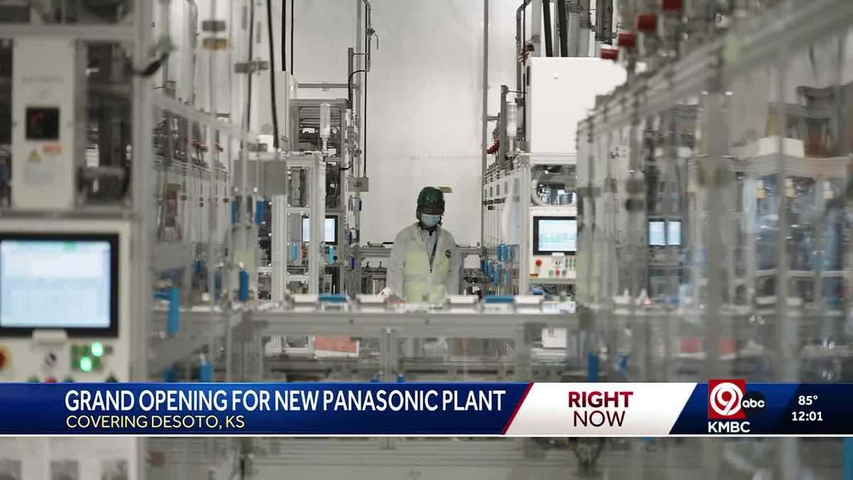 DeSoto, Kansas, welcomes opening of Panasonic EV battery factory
