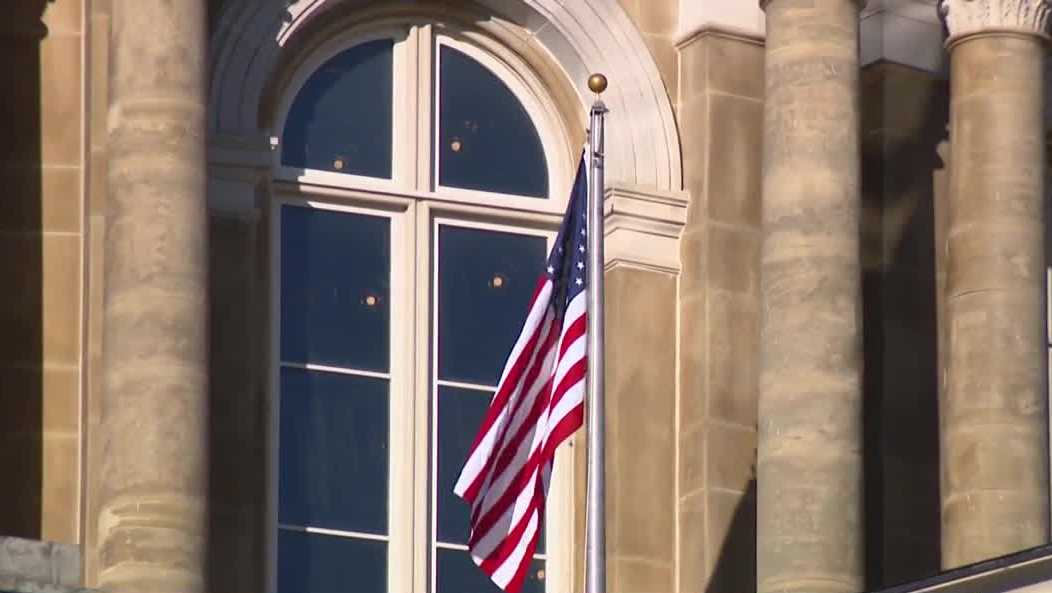 ‘Sojourn 250’ flag makes Iowa stop honoring service members ahead of nation’s 250th anniversary