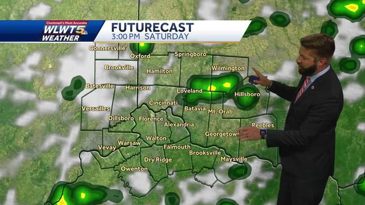 Storm chances and heat continue into the weekend