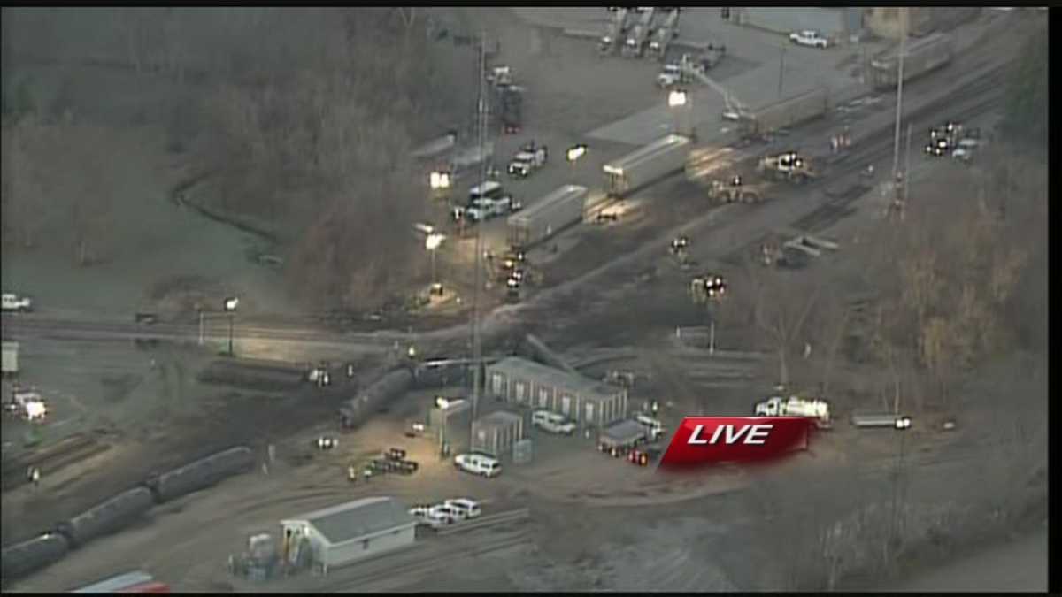 Cleanup continues at Watertown train derailment site