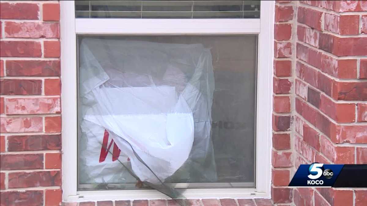 People accused of throwing rock through window, breaking into home