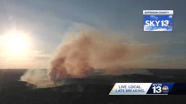 Firefighters work to contain 300-acre wildfire in Adger - Vimarsana News