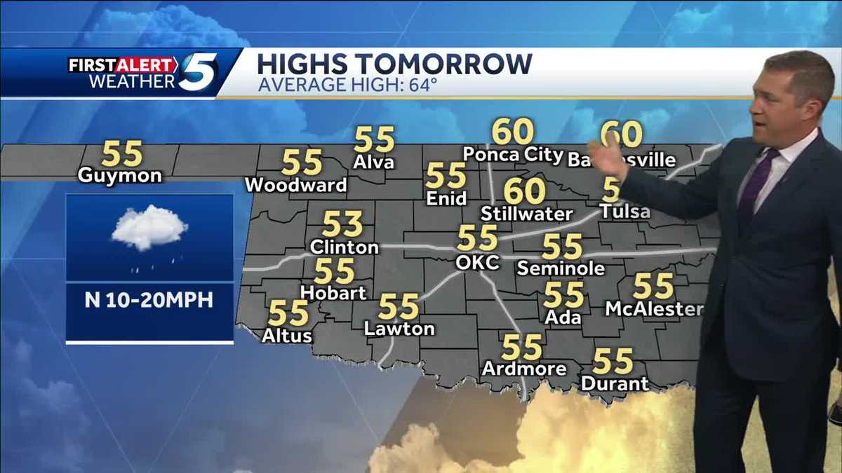 Cooler and wetter weather on the way