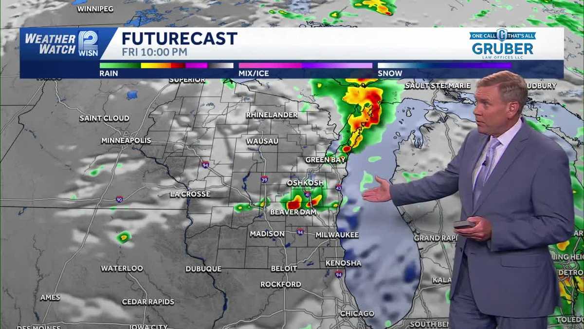 Storms return to SE Wisconsin on Friday